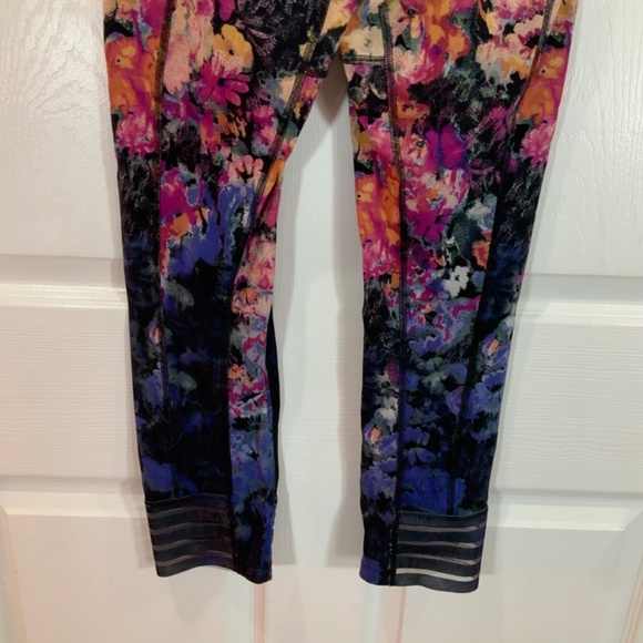 Free People Movement Idris Floral Motif Leggings Size S - Picture 9 of 11